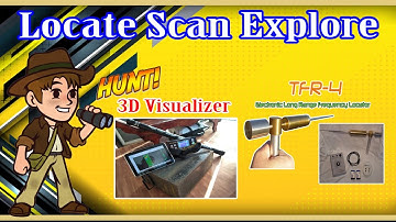 LOCATING and SCANNING TREASURE using TFR-4 LONG RANGE LOCATOR and MARIYA 3D VISUALIZER