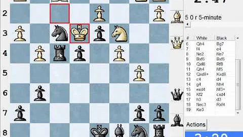 LIVE Blitz (Speed) Chess Game #741 vs kurtik (2028) (Polish (Sokolsky) opening) (A00)