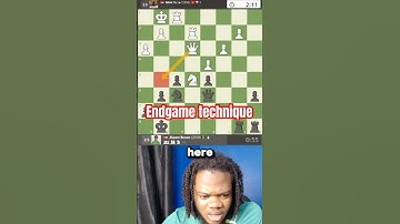 Endgame technique #chess #chesscom #chesstips #chessgame