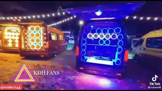 Kdh Van Led Light System And Dj Music
