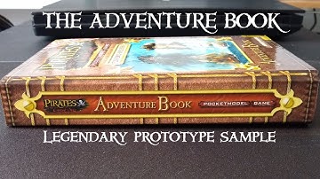 Unboxing the ADVENTURE BOOK! 1 of 2 in the WORLD?? Prototype sample item, Collector