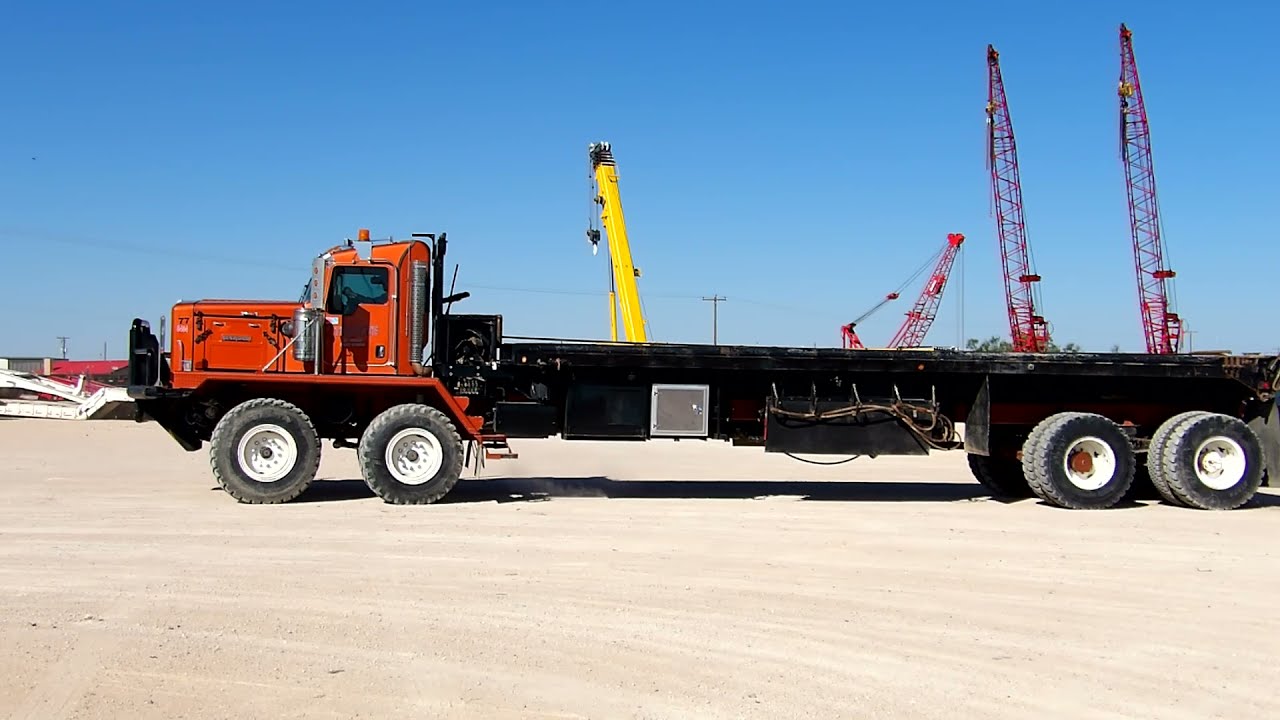 2011 Kenworth C500 Tandem Axle Twin Steer Bed Truck 40026 YouTube