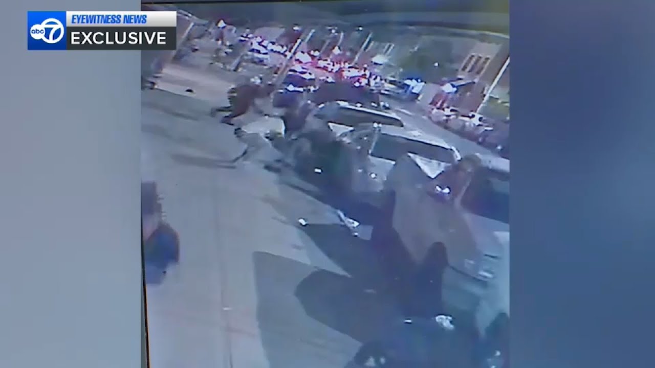 Exclusive video shows moments gunshots rang out in Jersey City, injuring young boy