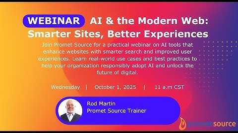 AI & the Modern Web - AI tools for content creators - Drupal AI real life examples