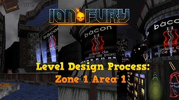 Ion Fury Level Design Process: Zone 1 Area 1 by DavoX