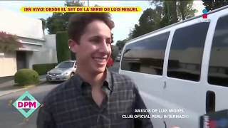 #LuisMiguel Primer día de grabaciones de Luis Miguel La Serie 2° temporada 10/02/2020