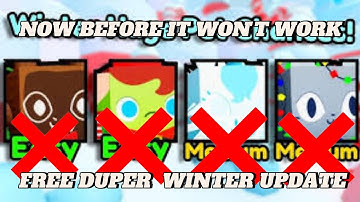 PS99 HUGE DUPER | WINTER UPDATE 🎄🎄🎁🎁❄️☃️ (ONLY FOR HUGE PETS⚠️⚠️)