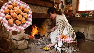 FISH for Breakfast in 1828? |Fried Fish Balls| Recreating Early 1800s Recipes