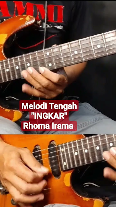 Melodi Tengah INGKAR Rhoma Irama ‼️mudah dipahami ✅