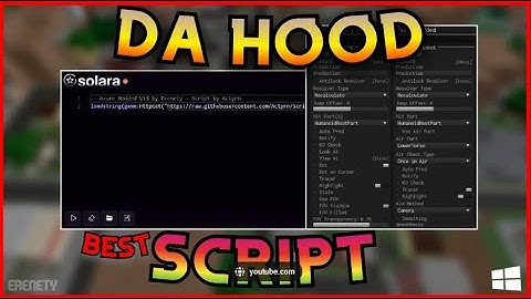 Da hood/ del hood script showcase, AZURE MODDED (works with solara)