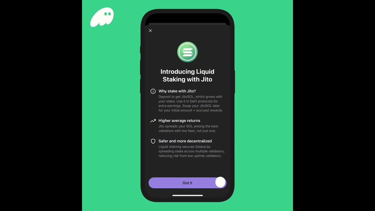 Explainer: How to Mint JitoSOL directly in Phantom - YouTube