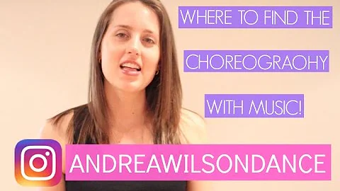where to watch the choreography WITH MUSIC | Andre...