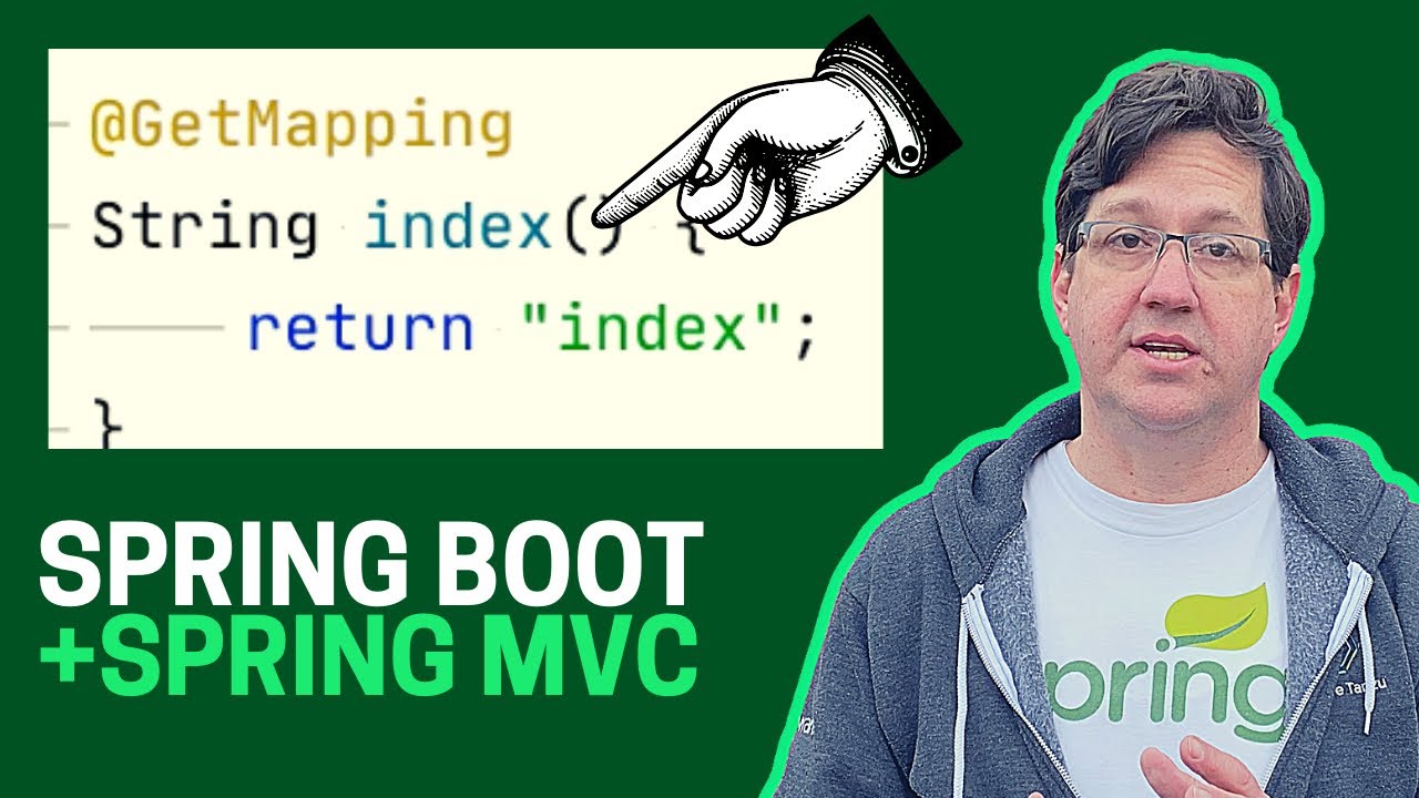 SPRING BOOT + SPRING MVC: Learn how to serve up a WEB PAGE with SPRING ...