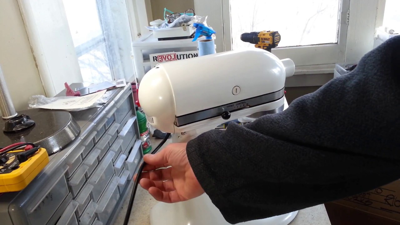 Kitchenaid KSM5 mixer transformation 