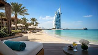 Luxury Dubai Beach Resort Animated Desktop Wallpaper   Relaxing Ocean View MP4 screenshot 3
