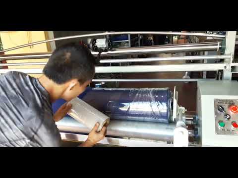 Video máy cuốn vải dệt kim . tự động căn mép vải . hướng dẫn... - youtube