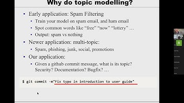 CSS Workshop Series: LDA Topic Modeling by Ben Reaves from Metabob
