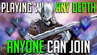 Playing with ANY Depth, Anyone is Free to Join! | Nightreign DON