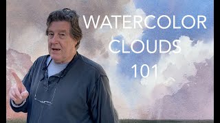 : Watercolor clouds class | Harwood Benton Studio