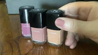 CHANEL NAIL POLISH REVIEW | Chanel LE VERNIS long wear Ballerina 167 | CHANEL MANICURE AT HOME