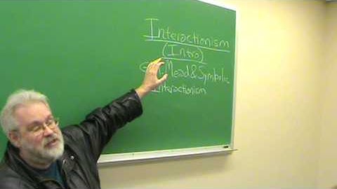 Dr H: Interactionism (Intro)
