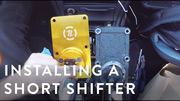 How to install an ISIS or ISR short shifter in a 240sx s14 or s13