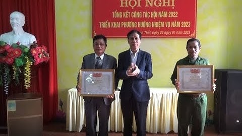 Hội Cựu thanh niên xung phong huyện tổng kết công tác năm 2022