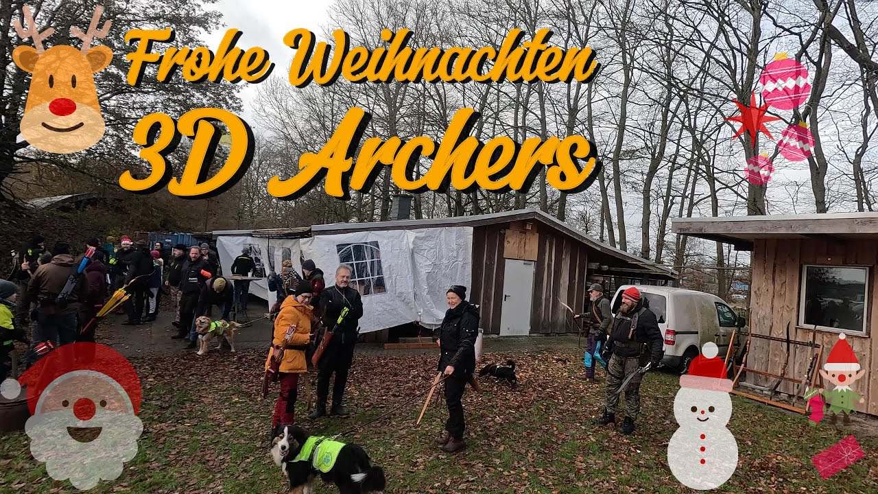 Bogenschießen 3D Archers Weihnachtsturnier