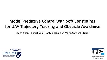 Model Predictive Control with Soft Constraints for UAV Trajectory Tracking and Obstacle Avoidance