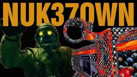 NUK37OWN ZOMBIES Beta Gameplay "Call of Duty Zombies" NUKETOWN 2025 Custom Map