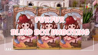 HEYONE FurFur Flower Dreamscape Plush Doll Pendant Blind Box ASMR Unboxing No Talking No Music [4K] screenshot 1