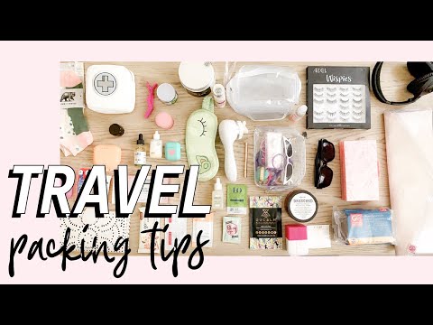 Travel Packing Tips | How to Pack a Carry-On + Packing Checklist | The Skinny Confidential