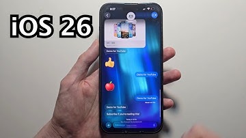 iOS 26: How to Change Messages Background! - iPhone