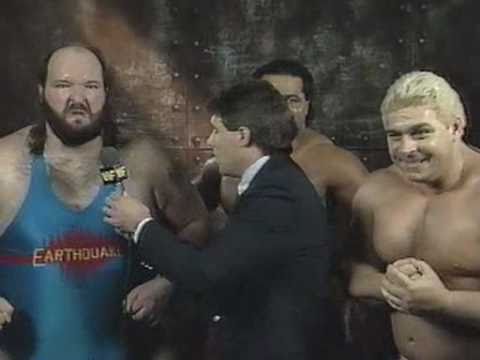 The Natural Disasters Team Interview At Survivor Series Showdown 1990