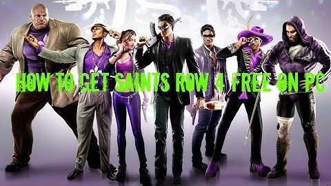 How to  get Saints Row 4 FREE on PC - 2014 Tutorial