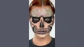 Ahs Tate Makeup Tutorial | Skull Makeup |Elle James - Youtube