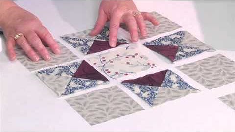 How to Piece the Variable Star Block - Sizzix