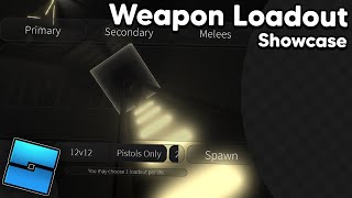 Weapon Loadout Gui // Roblox Showcase