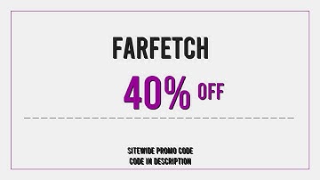Farfetch Discount Code 2025 May