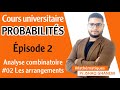 Probabilits  les arrangements partie 1 ep02