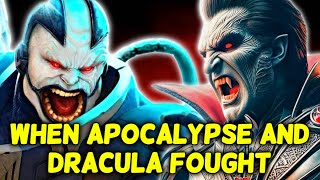 Apocalypse Vs Dracula Explored - When Most Powerful Mutant Fought King Of Vampires!