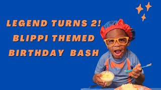 Legend's Second Birthday | Toddler's 2nd Birthday | Blippi Party  | Toddler Opening Gifts by Phillips Fam Baby Journey 307 views 10 months ago 9 minutes, 22 seconds
