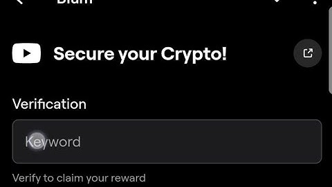 26- 27 September Blum Verify Code Secure your Crypto Blum YouTube Video Code Today