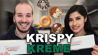 Brits Try Krispy Kreme For The First Time!