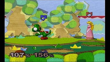 Yoshi Recovery Technique-Catching Peach