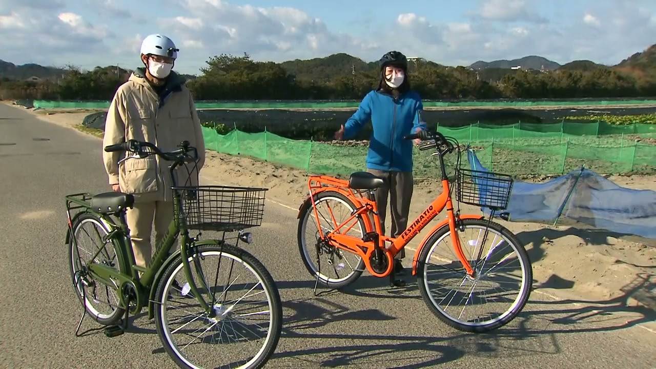 電気を使わず楽にこげる自転車