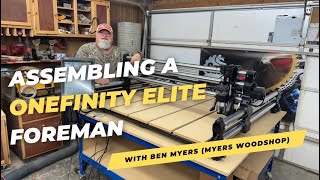 Assembling A Onefinity Elite Foreman CNC with QCW Wasteboard
