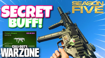 *SECRET* THE SEASON 5 MP5 BUFF🤔.. BEST OVERPOWERED CLASS SETUP AFTER THE 1.26 UPDATE! (WARZONE)