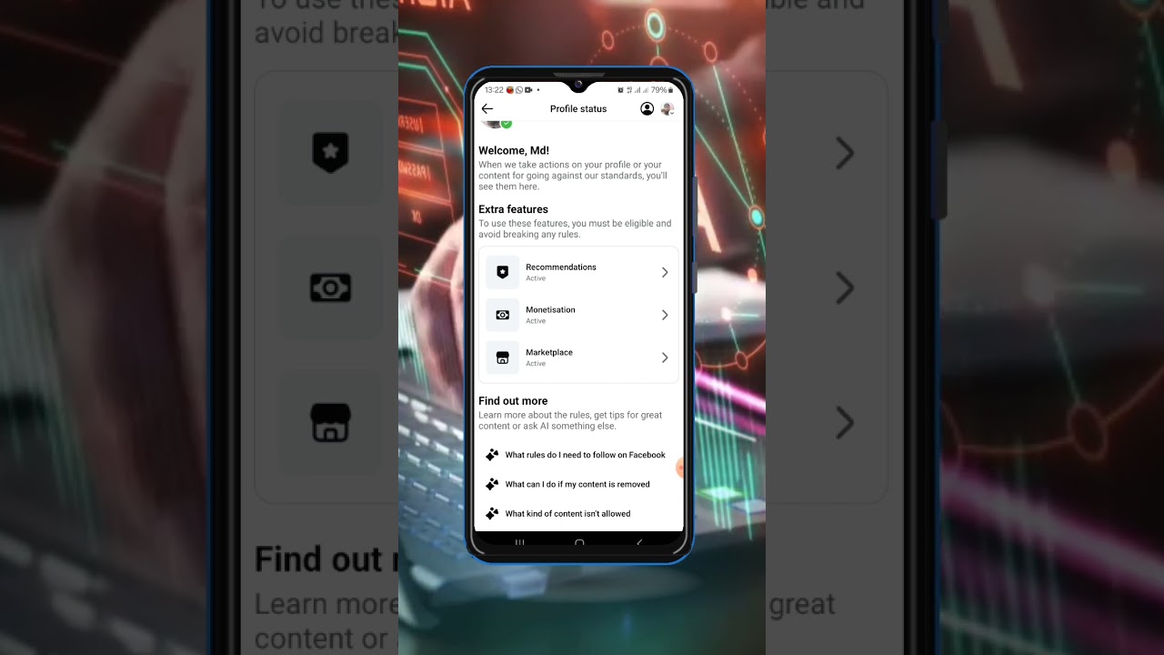 Extra Feature on facebook to get monetizes 