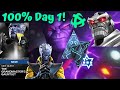 New Grandmaster's Gauntlet 100% Day 1! Nameless Thanos Boss! 2021 - Marvel Contest of Champions